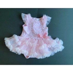 Pink tutu dress ballerina dress up 9 months